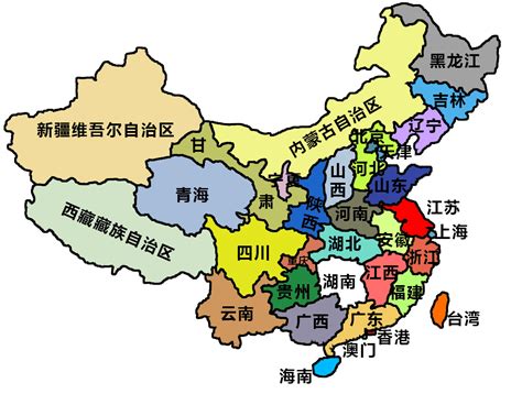 中國地圖像什麼